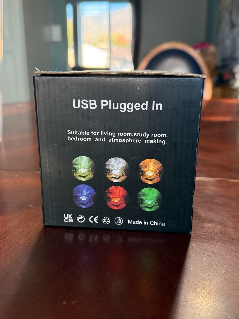 USB Dynamic Water Pattern Light - White - Picture 2 of 6
